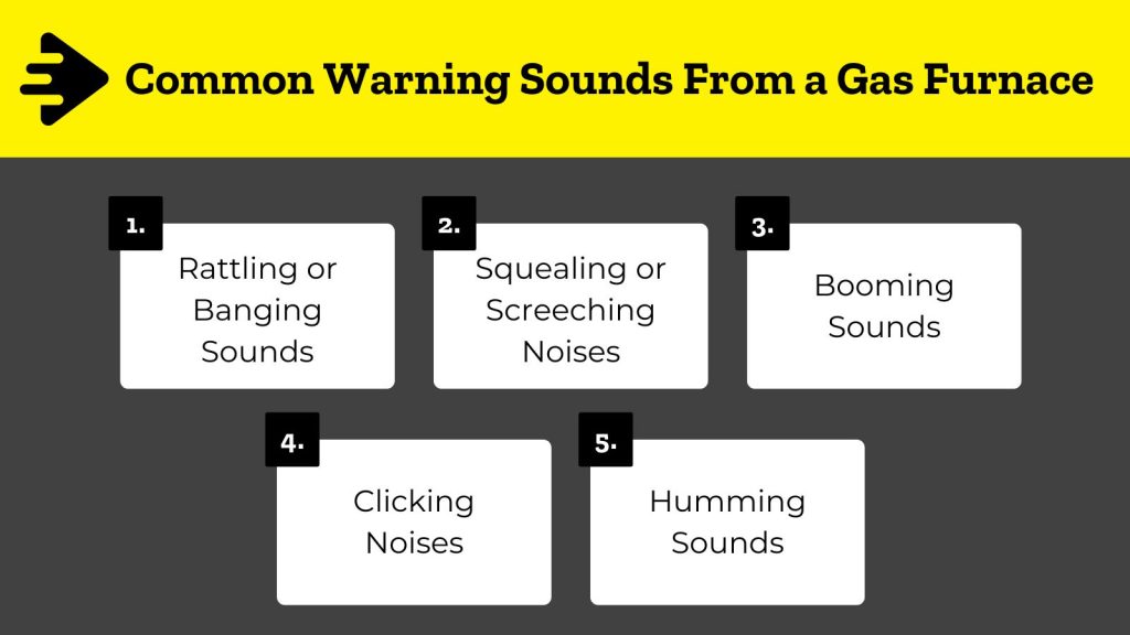 Common Warning Sounds From a Gas Furnace